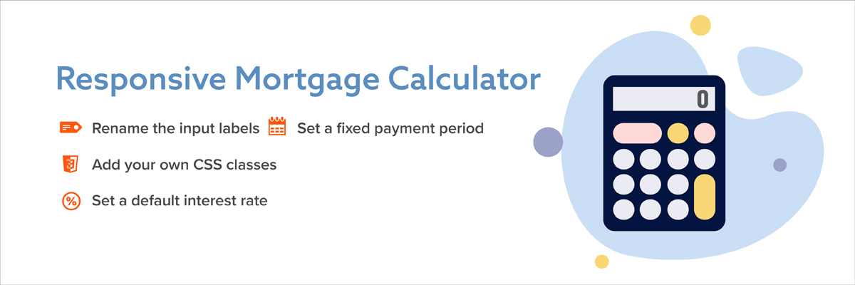 Responsive Mortgage Calculator